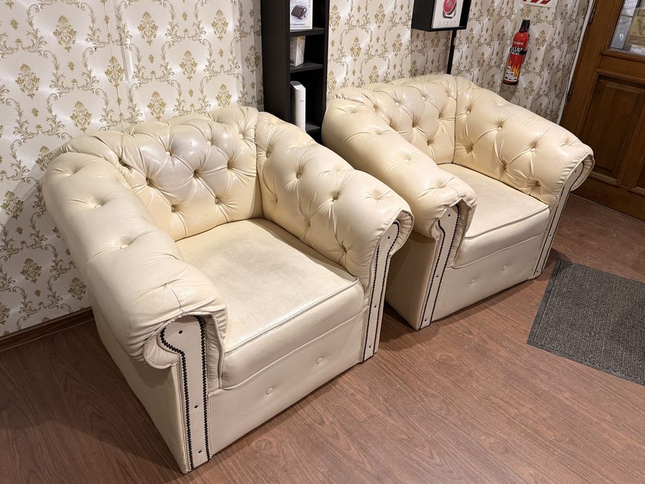 2 buc fotolii chesterfield