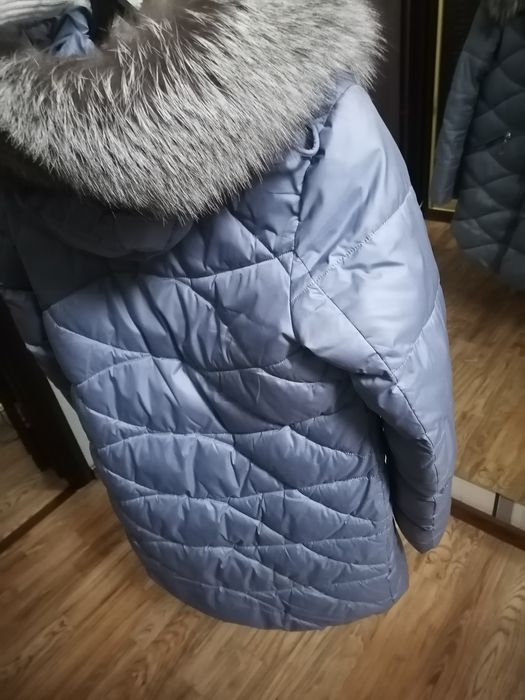 Пуховик женский зима 42 размер