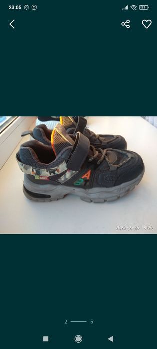 Продам кросовки детские