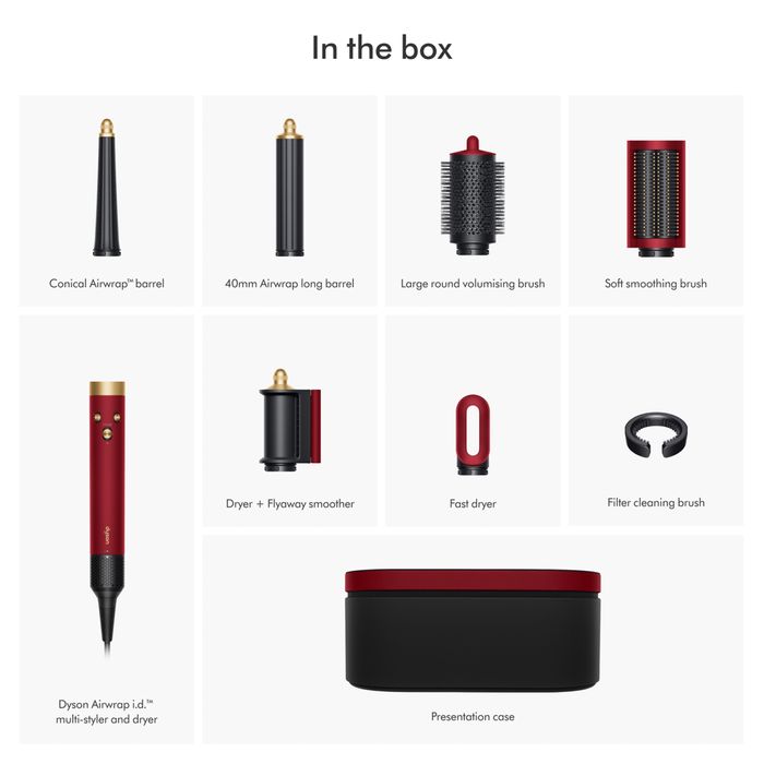 Dyson Airwrap Styler HS08 Red Velvet Original