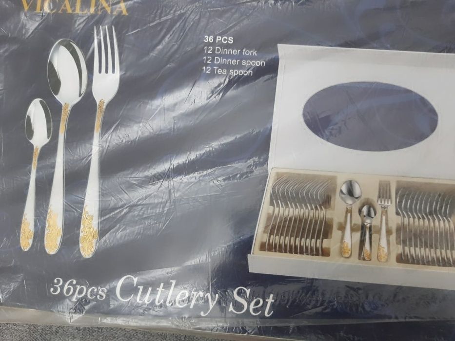 Столовые наборы 36пред. "Vicalina"