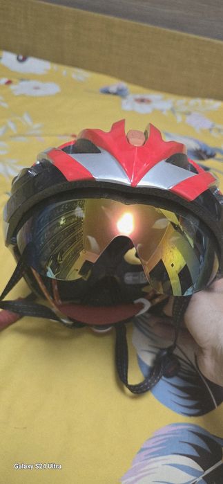 Casca ciclism rock bros cu viziera