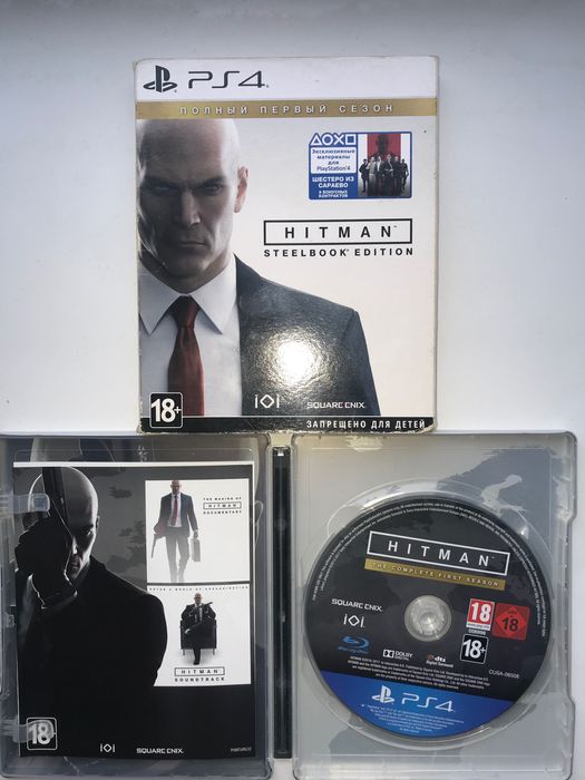Диск PS4 HITMAN в  Стилбуке