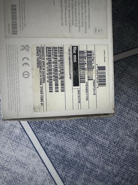 Apple mini mac 2005 a1103