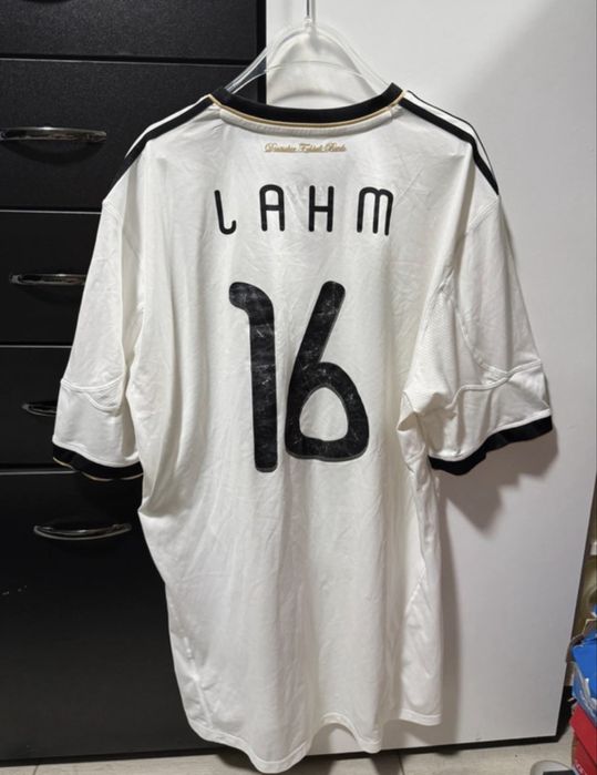 Germany Lahm 2010 2011 Home Shirt