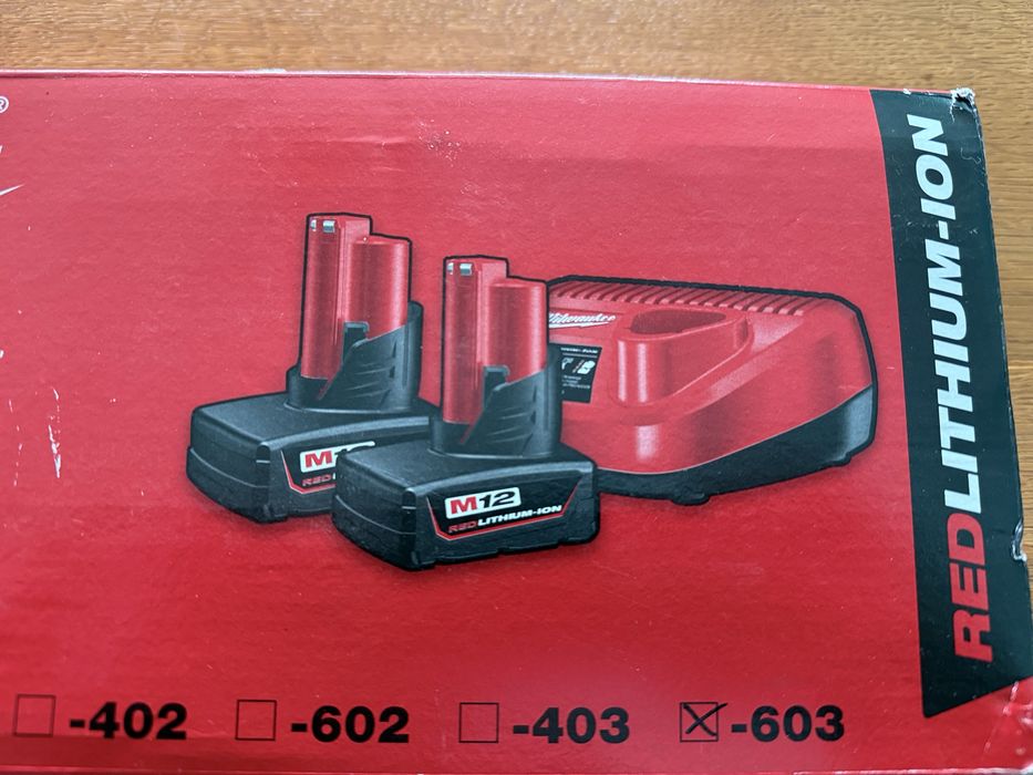 Baterie Milwaukee M12 6Ah