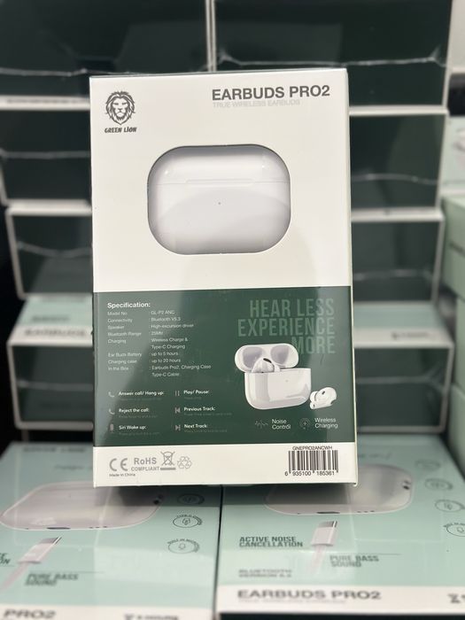 Airpods Pro 2 ANC Green Lion