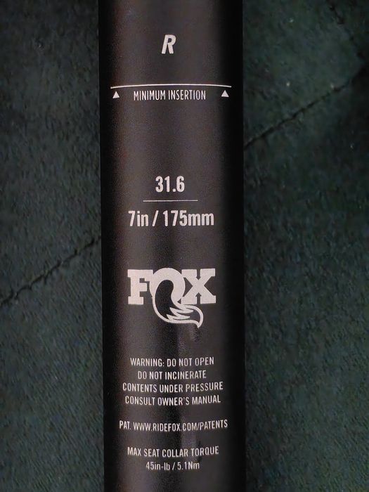 Pachet furca Fox 36 și dropper Fox Transfer Kashima