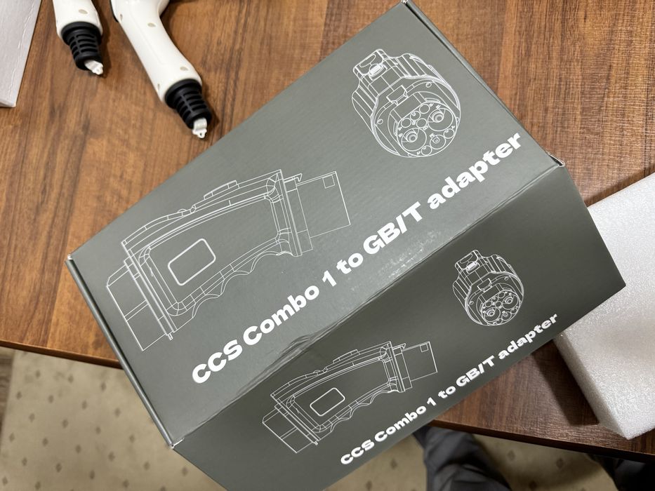 Адаптер переходник GBT DC to CCS1 Kia Bongo