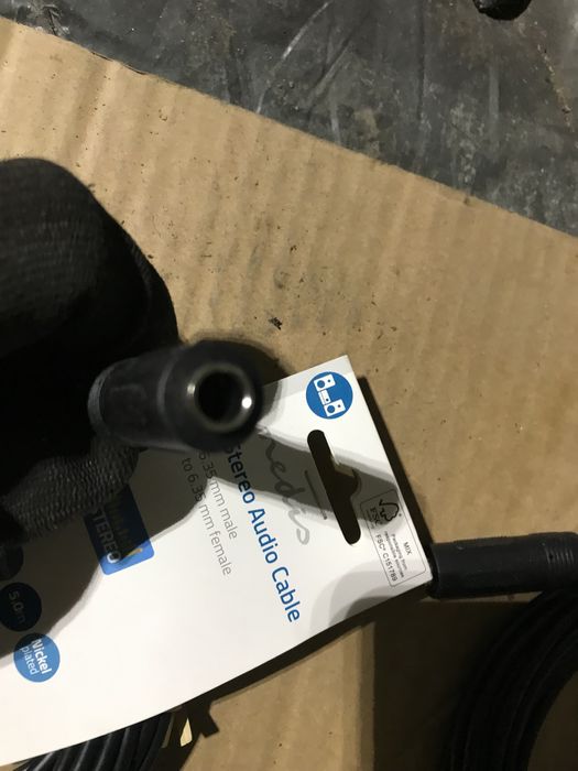 Cablu Audio Nedis Mama-Tata 6,35mm 5m Lungime