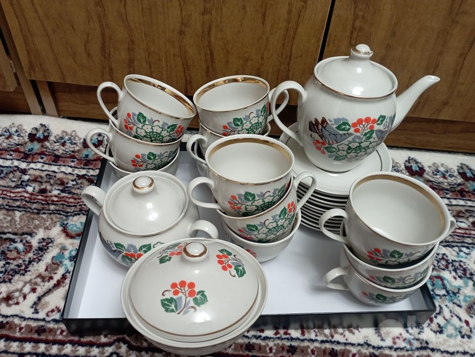 Чайный сервис советский новый