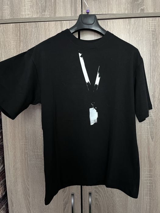 Maison Margiela Cotton Lanyard Logo тениска