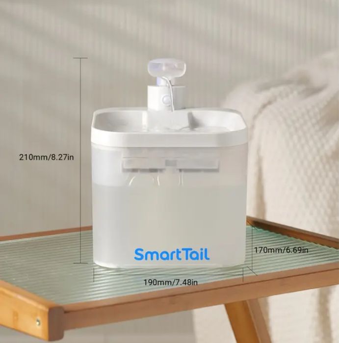 Поилка для кошек с датчиком движения + фильтры