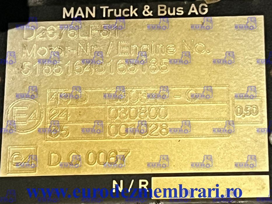 motor man tgx d2676 lf51 500cp euro 6 51551643165185