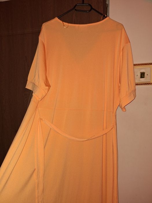 Rochie superba portocalie,nr 50