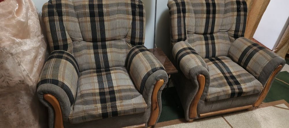 Мягкая мебель диван и кресло