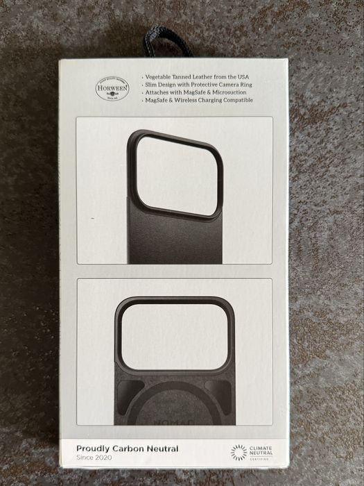 Nomad Mag Leather Back iPhone 17 Pro