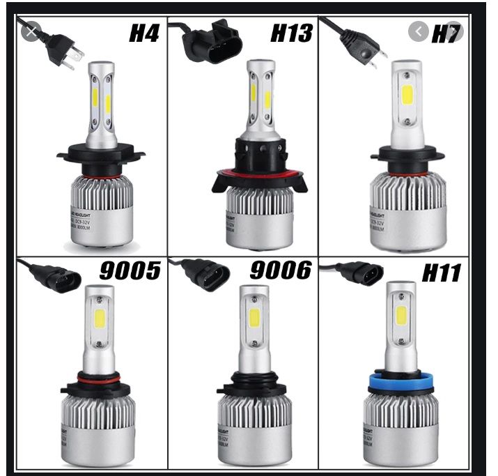 Set Becuri led h11-h16, 12-24v, 8000 LM, Transp gratuit