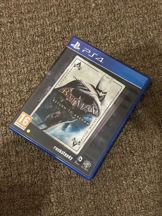 PS4 ИГРА | Batman: Arkham City + Batman: Arkham Asylum