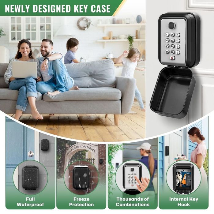 Cutie Chei cu cifru parola lockbox - nou!