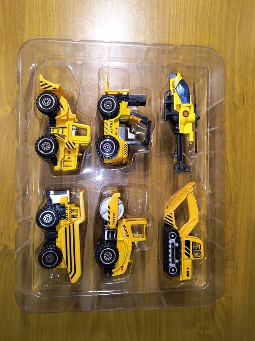 Set mașinuțe utilaje de construcții