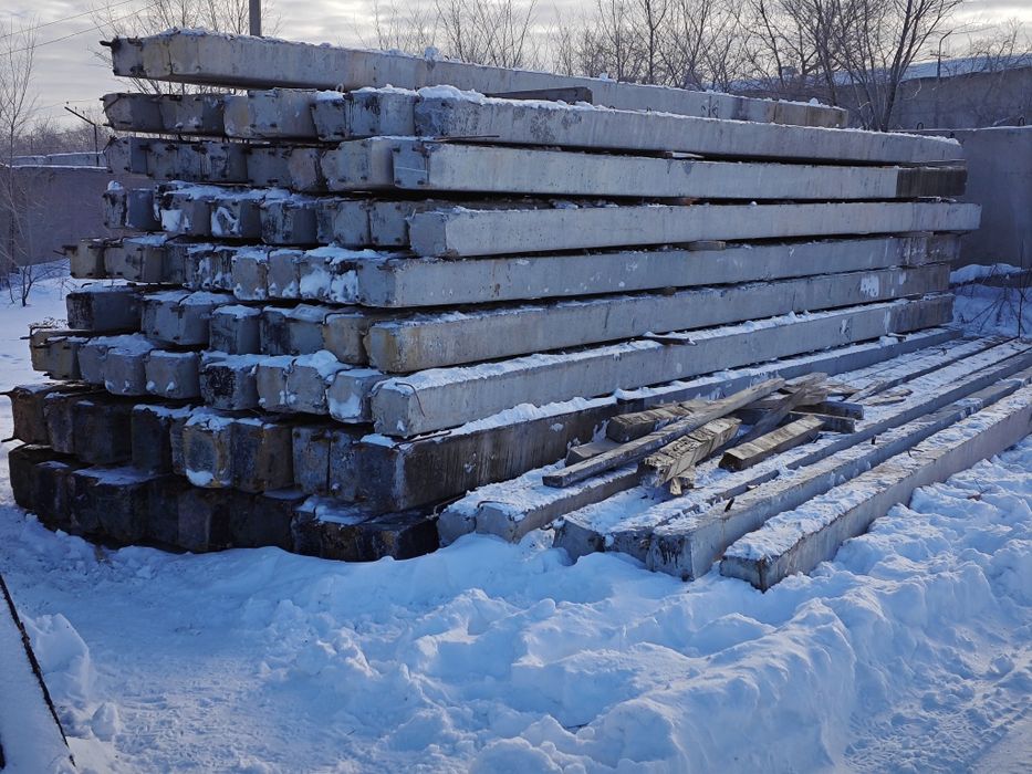 Бетонный столб ЛЭП СВ-105-3.5. Опора бетонная