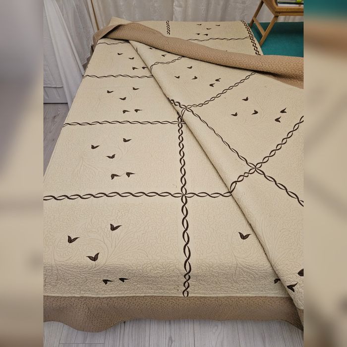 Покрывало для двуспальной кровати