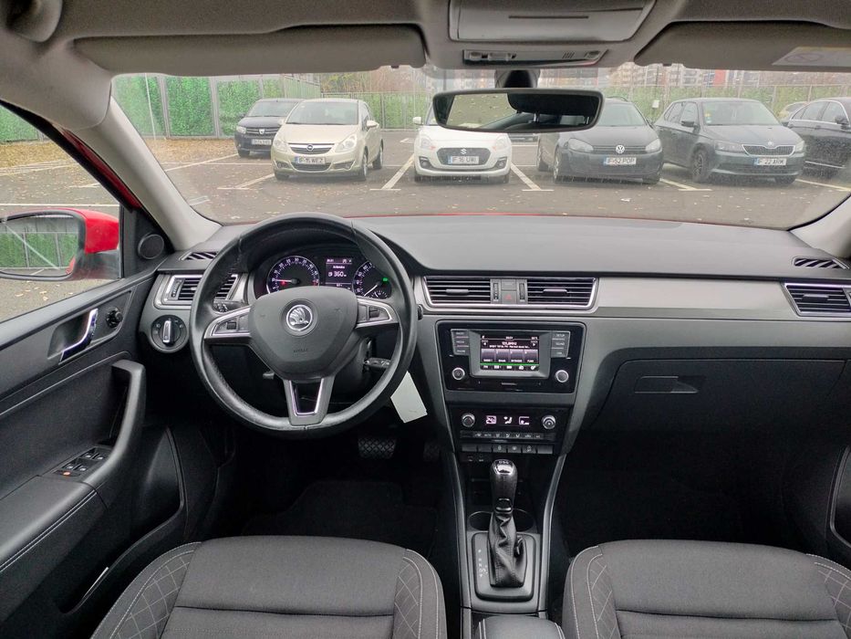 Skoda Rapid  Cutie Automata Km 93.500  Clima  RAR Facut TVA Deductibil