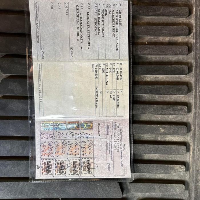 De vanzare Mercedes Drig an 1989