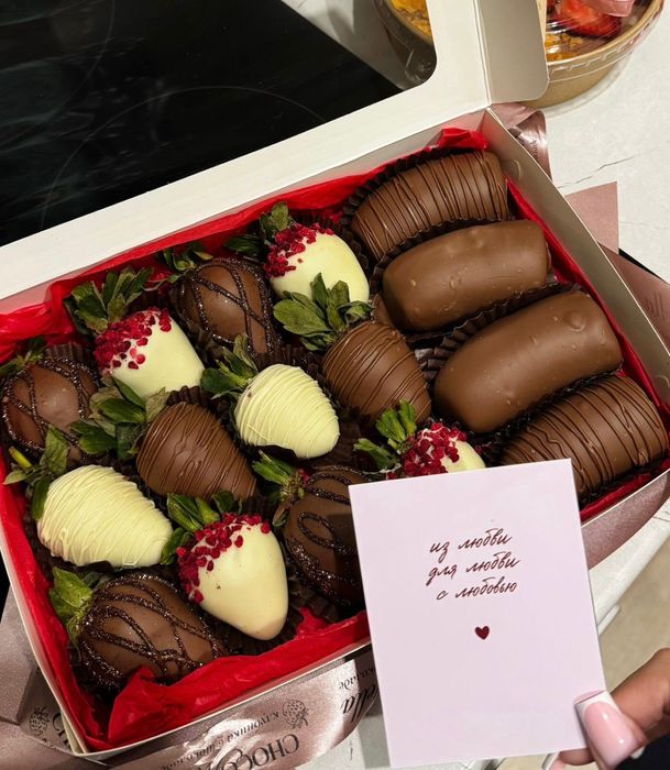 Клубника в шоколаде