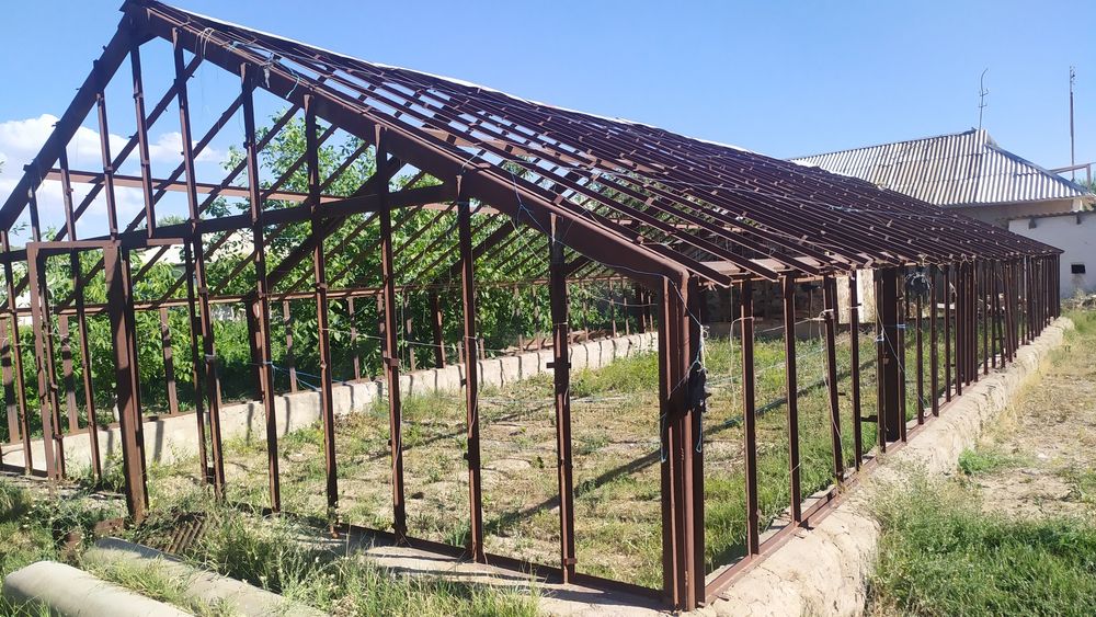 Уголок темир (парник) металлом