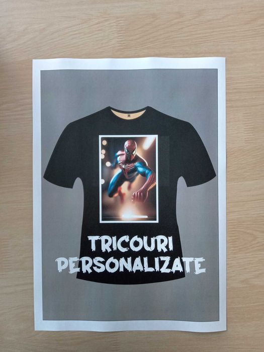 Tricouri de bumbac personalizate