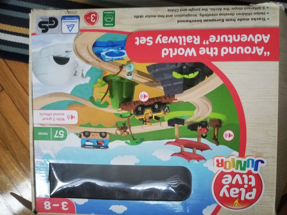 Set cale ferată "Călătorie în jurul lumii"