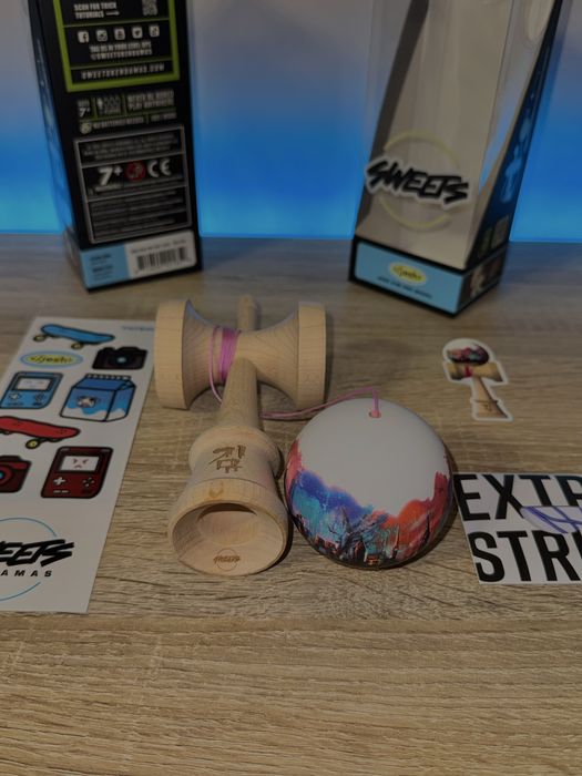 Kendama  JOSH KIM Pro Model Broken Shape Antiskid 2.0