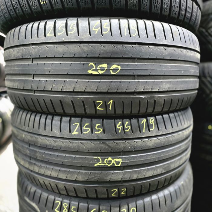 2x 255/45/19 VARA PIRELLI 2021 Stare excelentă