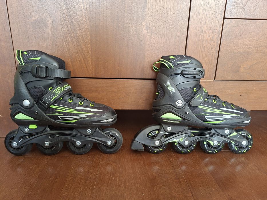 Role / patine gheata Zealot 2 in 1 reglabile 37-40
