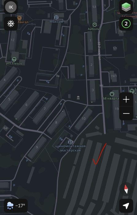 Гараж на 68 квартале