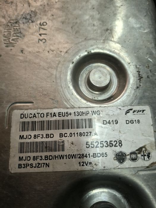Calculator ECU motor Fiat Ducato 2.3 MjD 8F3
