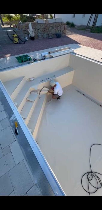 Montaj și Sudură Liner PVC pentru Piscine