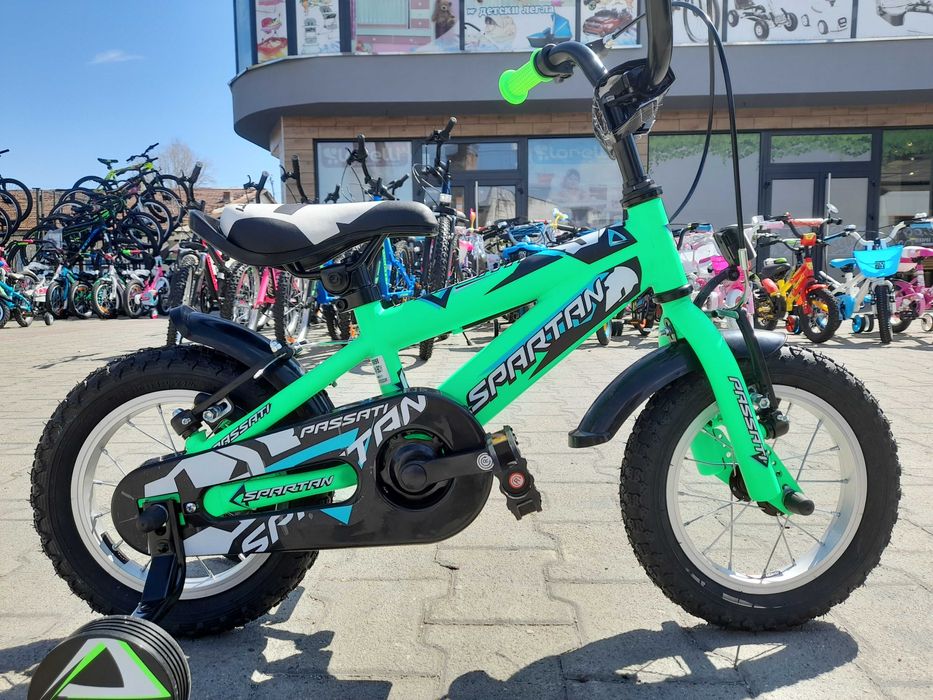 PASSATI Велосипед 12" SPARTAN зелен