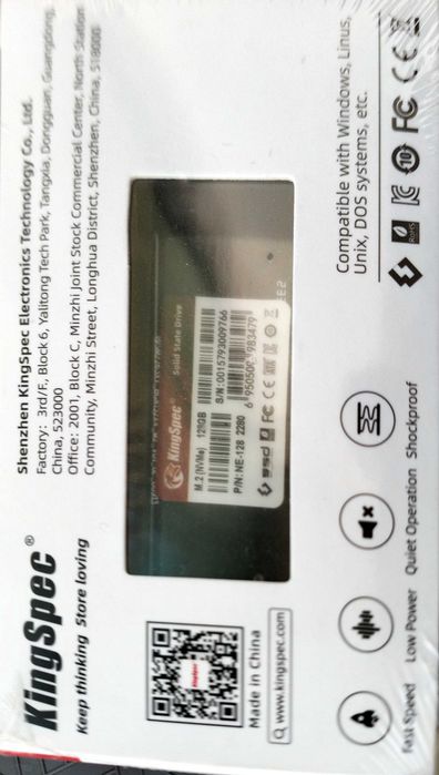 SSD 128GB M.2 NVME 2280