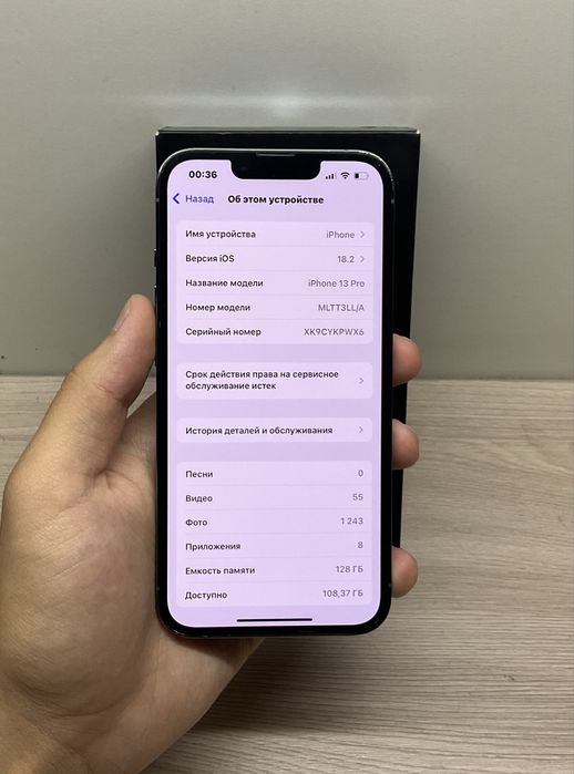 iPhone 13 pro 128 tali