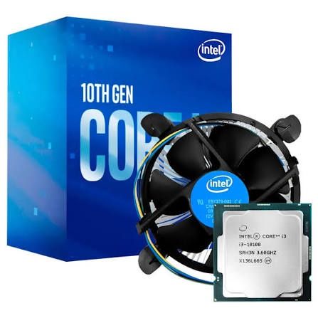 Kit INTEL  Procesor i3 10100F+Cooler +PLACA de BAZA LGA 1200  H51M-H