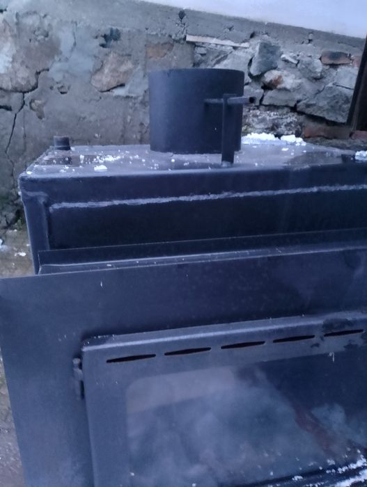 Камина Прити 18kw с водна риза .Чисто нова.За вграждане.