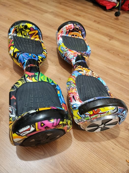 Hoverboard electric MYRIA  multicolor cu LED si Bluetooth