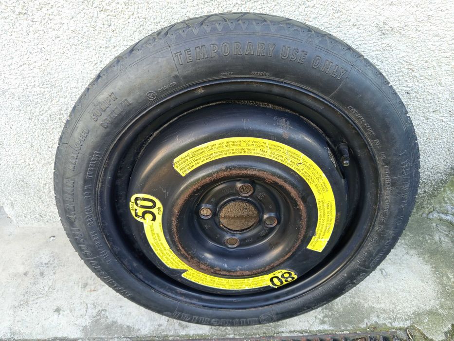 резервна гума патерица Фолксваген Шкода Опел Хонда 4х100 15 или 14ц.