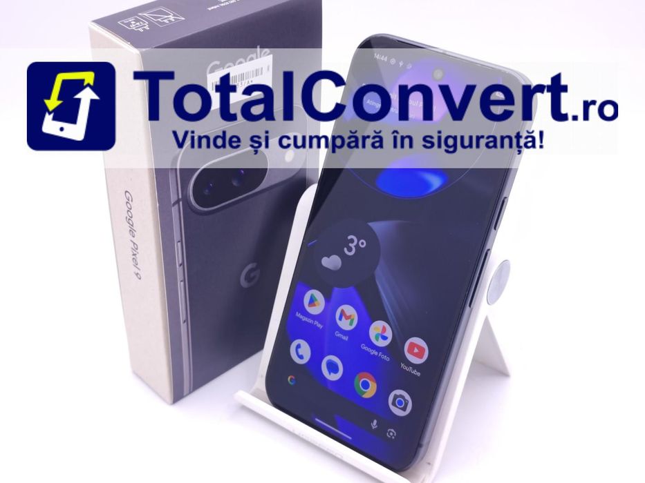 Google Pixel 9 128GB Black 12GB Single SIM, Garantie 24 luni | #R90133