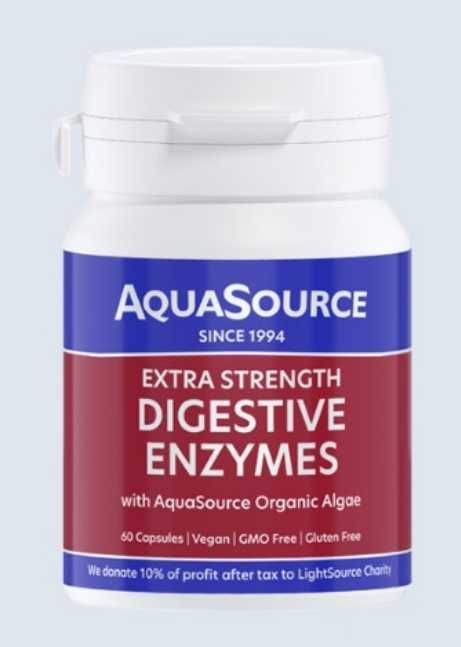 AquaSource Digestive Enzymes/ АкваСорс храносмилателни ензими - 60 капсули