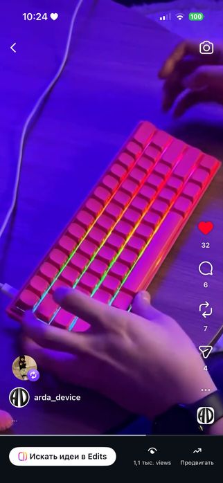 Игровая клавиатура AULA MINI 60 HE MAX