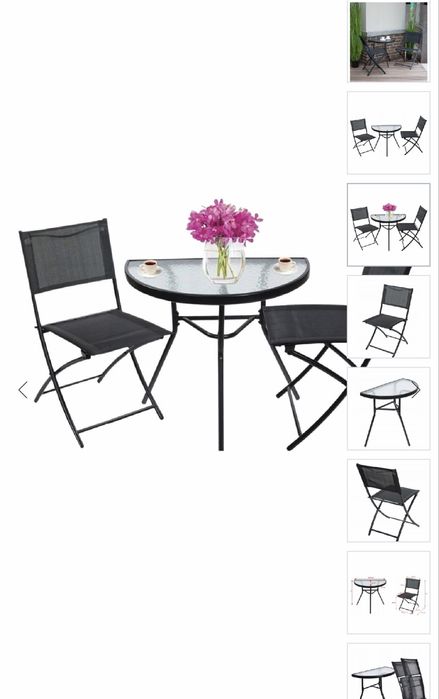Set doua scaune noi, pentru  terasa sau balcon